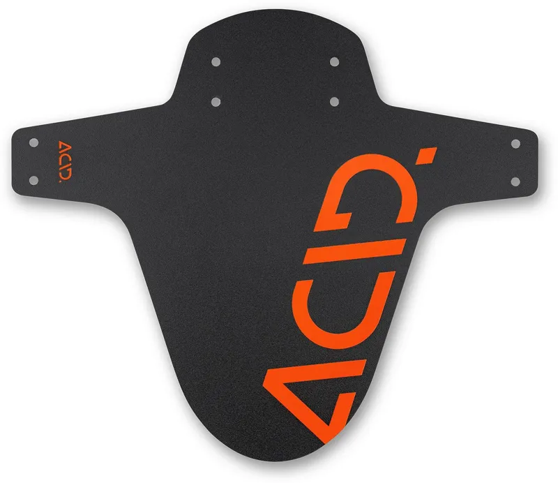 Cube Acid Downhill Front Mudguard - Black/Orange