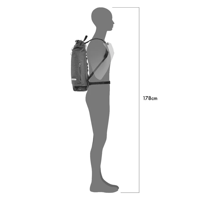 Ortlieb Commuter Daypack Urban Backpack - 21 Litre - Pepper-6