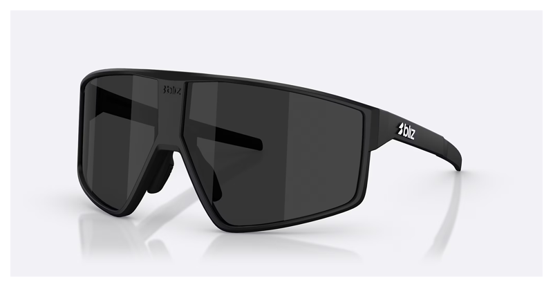 Bliz P002 Sunglasses - X-Large - Matte Black/Smoke Lens