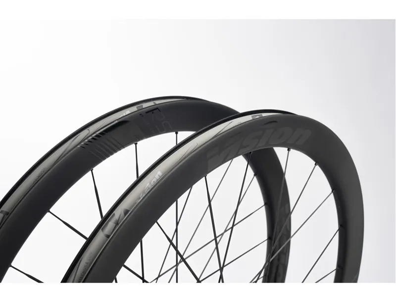 Vision Metron 45 RS SL Disc Carbon Road Wheelset - Black-7