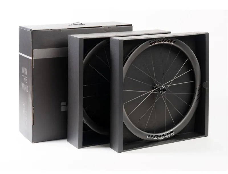 Vision Metron 45 RS SL Disc CeramicSpeed Ediiton Carbon Road Wheelset - Black-9