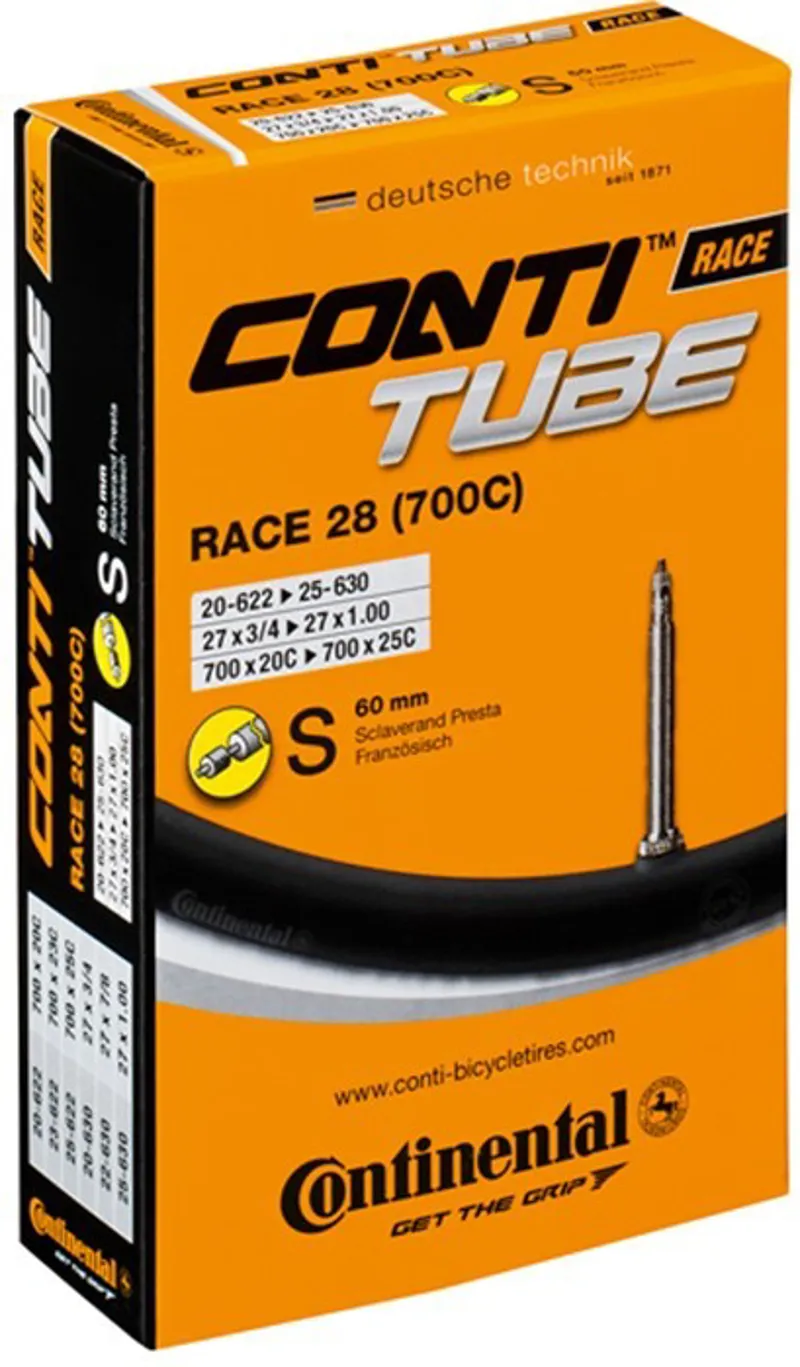 Continental R28 700c Training Tube - 700 x 25-32c - Presta 60mm