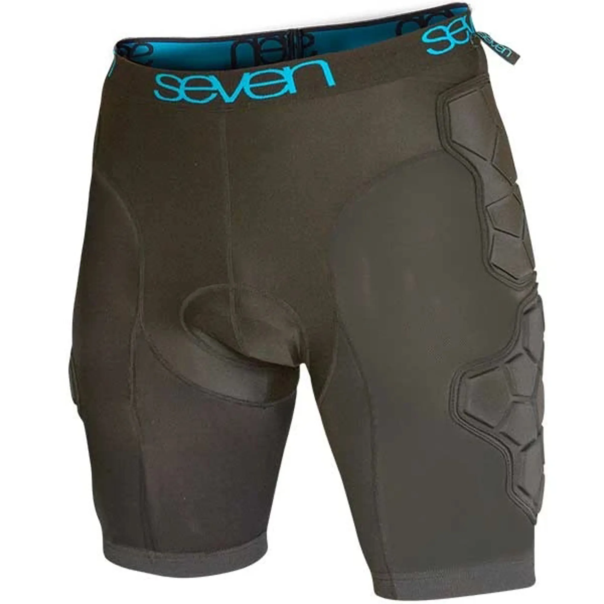 7idp Flex Padded Shorts Black - Main Image