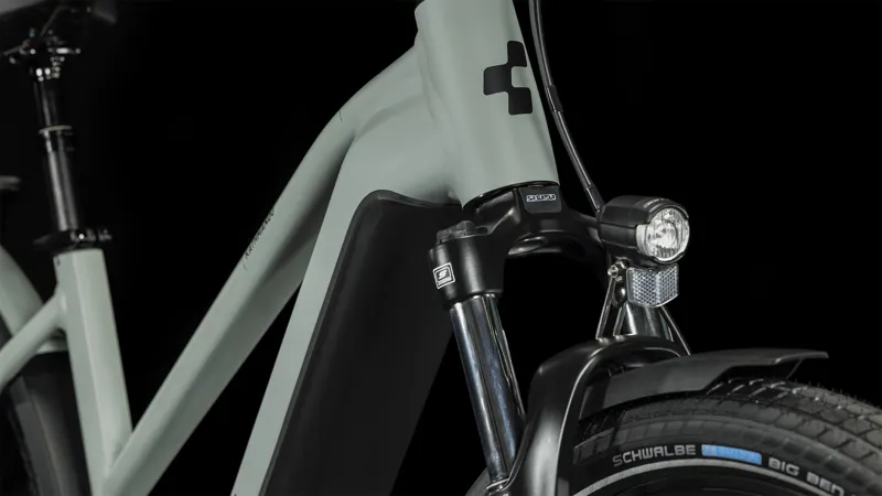 ube Kathmandu Hybrid One 750 Trapeze 2024 Electric Bike - SwampGrey-5