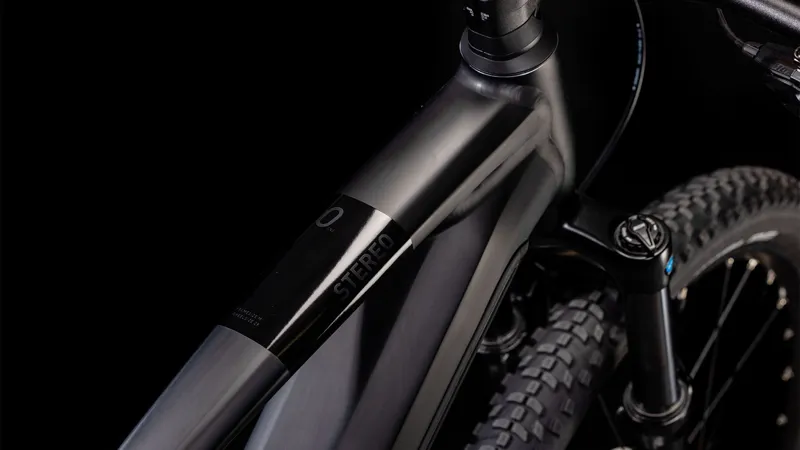 Cube Stereo Hybrid 120 One 625 2024 Electric Full Sus MTB - Black-2