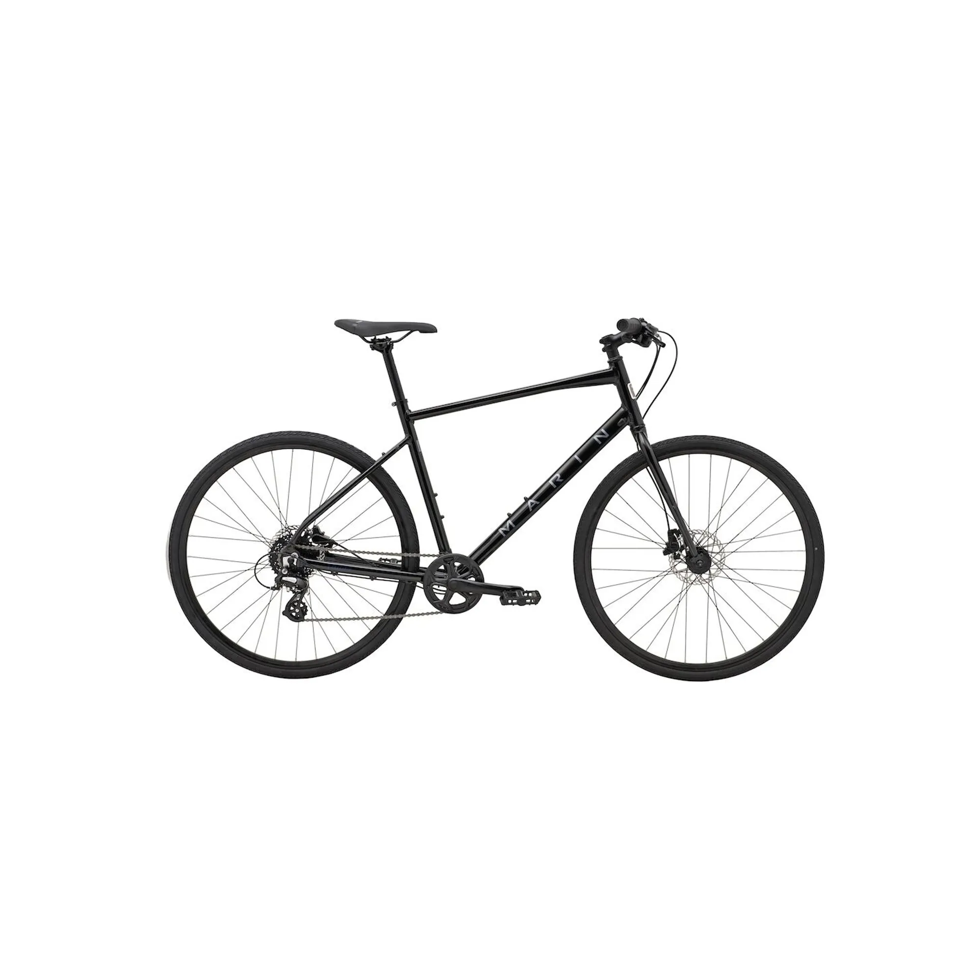 Marin Presidio 2025 Hybrid Bike Black