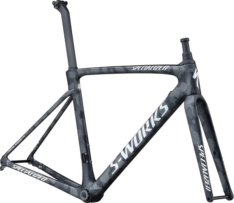Specialized S-Works Roubaix Team Frameset- Black/White Team