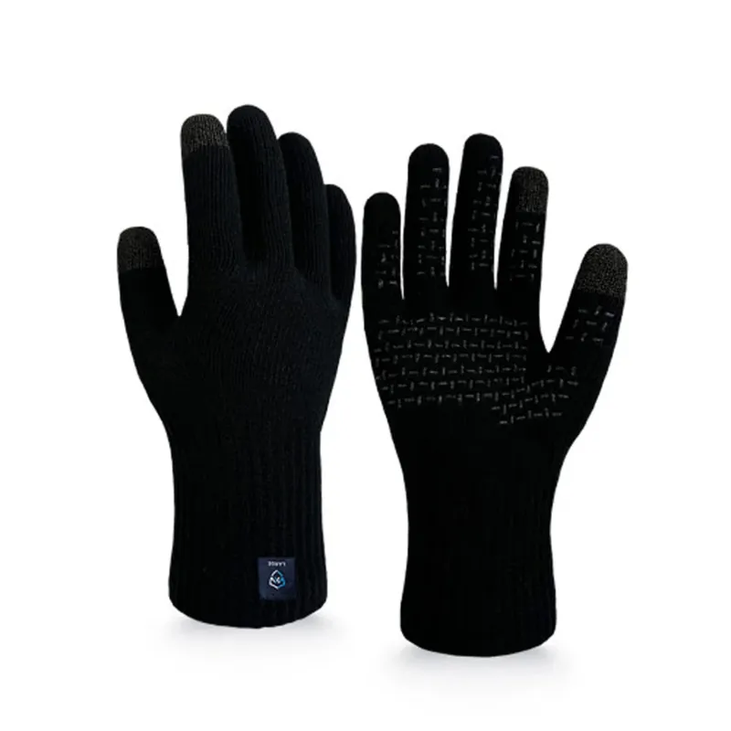 Dexshell ThermFit 3.0 Flexible Waterproof Long Finger Gloves - Black