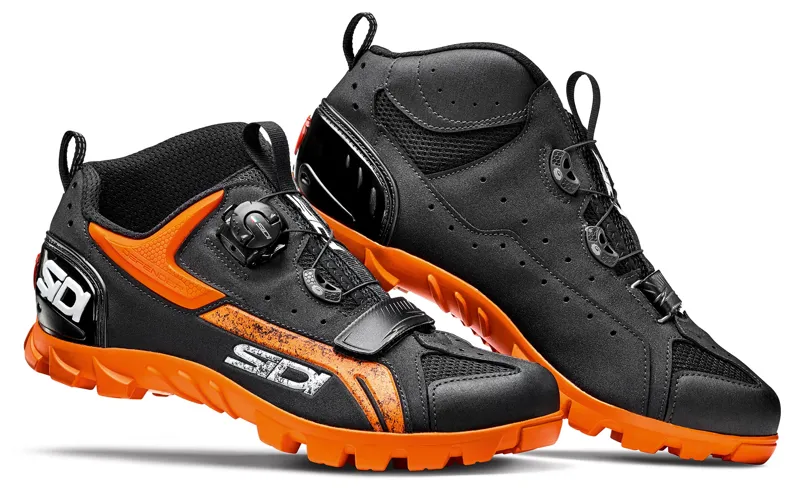 Sidi Defender MTB Shoes Black/Orange
