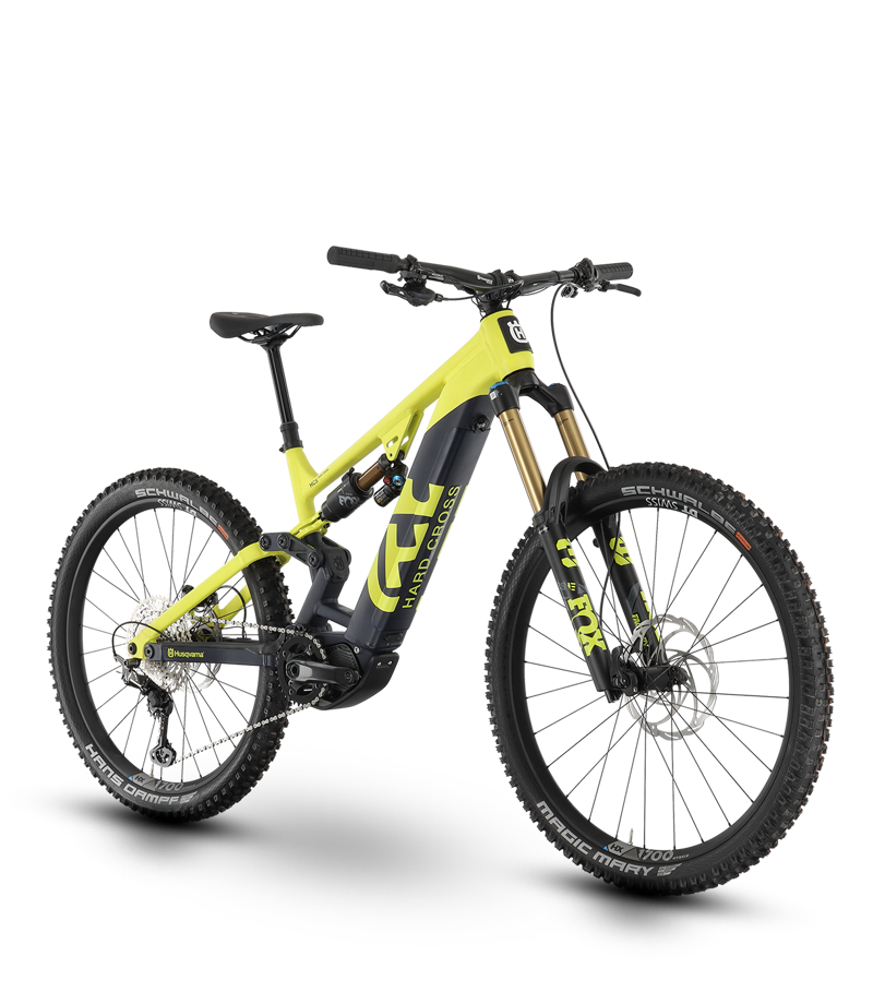 Husqvarna Hard Cross HC5 27.5/29er Electric MTB - Yellow/Blue-1