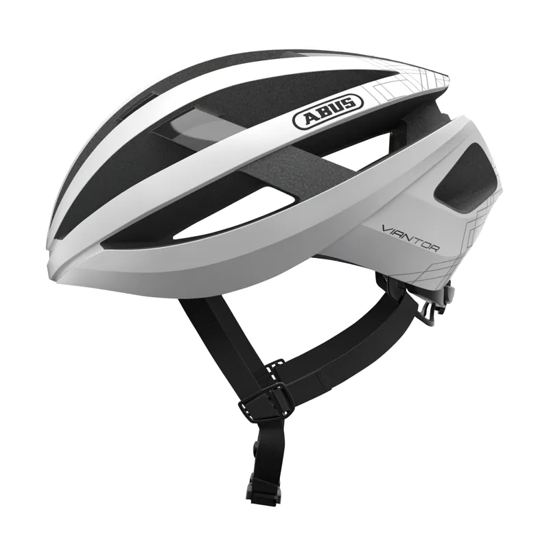 Abus Viantor Road Helmet - White