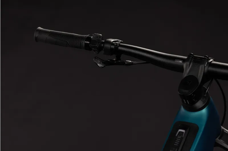 Cube Stereo Hybrid ONE77 HPC Race 800wh 2027 Electric MTB - Metallicpetrol-1