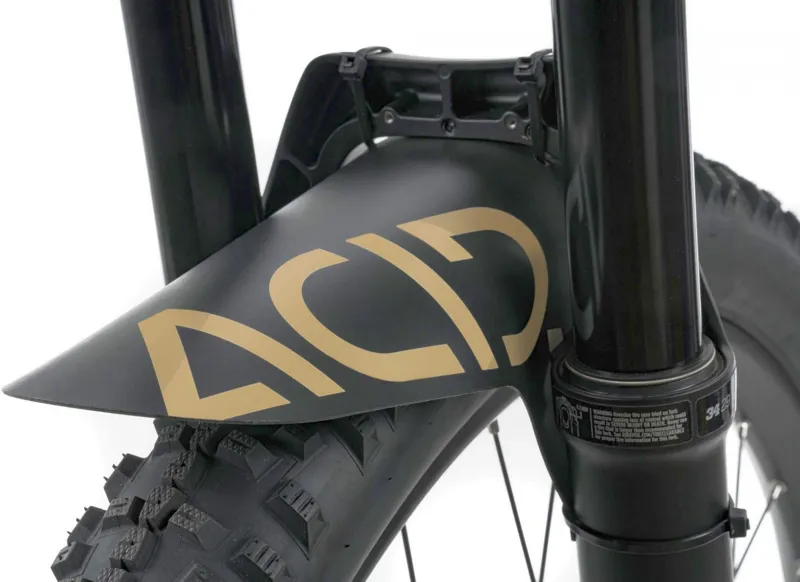 Cube Acid Downhill Front Mudguard - Black/Desert-1