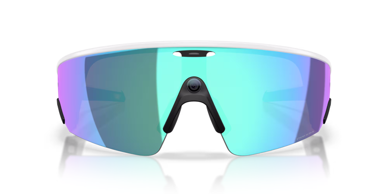 Oakley Meta Vanguard Sunglasses - White/Prizm Sapphire-1