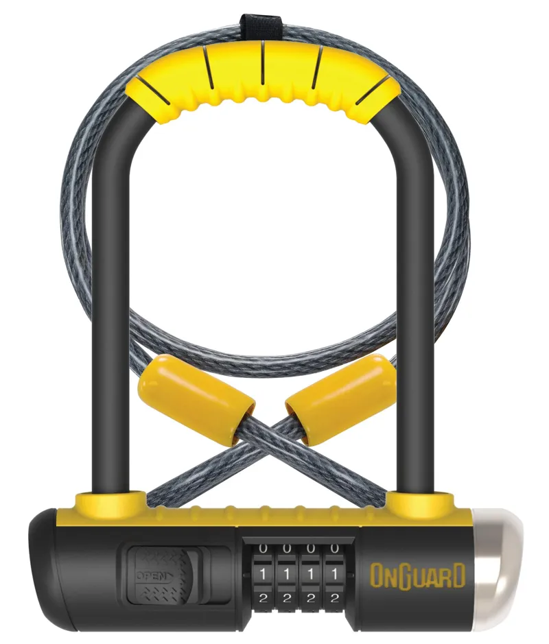 OnGuard Bulldog DT Combo U-Lock with Cable 115mm x 230mm