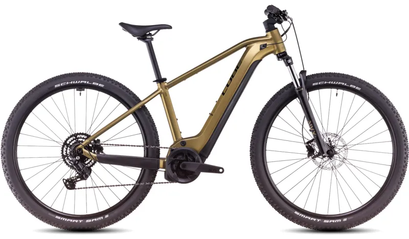 Cube Reaction Hybrid Performance 500 2025 Electric MTB - Goldenlime