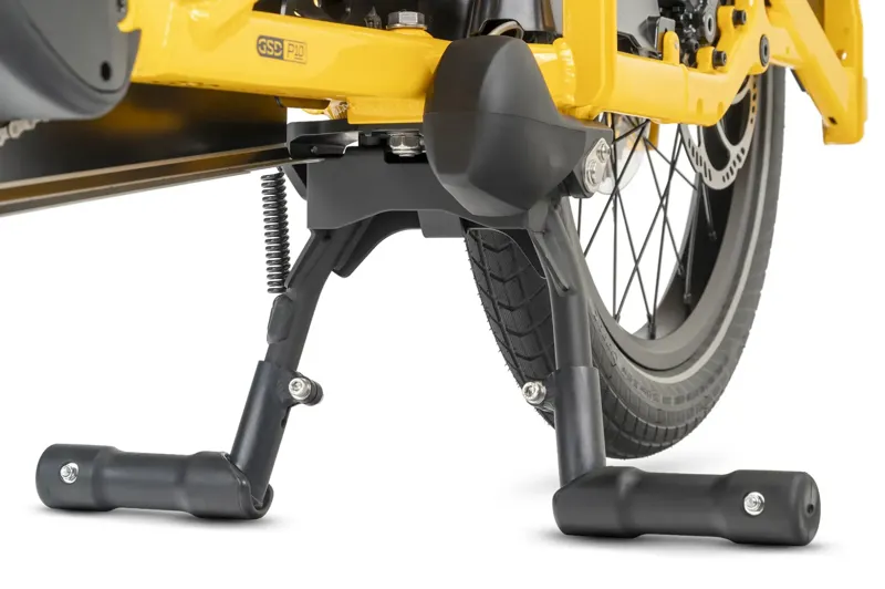 Tern GSD P10 2026 Electric Cargo Bike - School Bus Yellow/Dark Grey-2