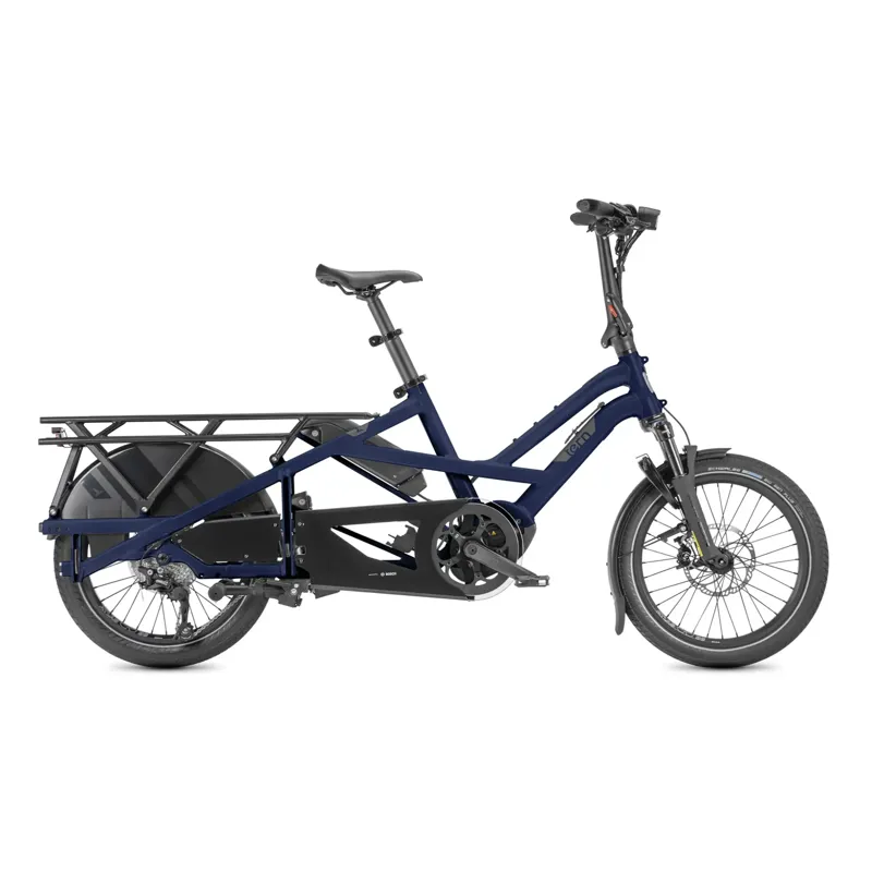 Tern GSD P10 2026 Electric Cargo Bike - Satin Midnight Blue/Grey