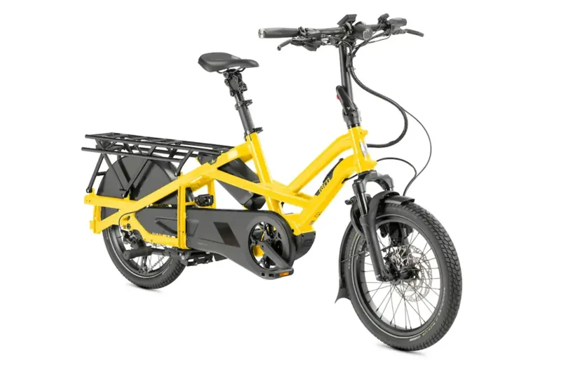 Tern GSD S10 2026 Electric Cargo Bike - School Bus Yellow/Dark Grey-1