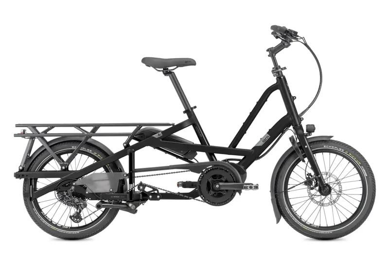 Tern Quick Haul Long D9 400wh Electric Cargo Bike - Satin Black