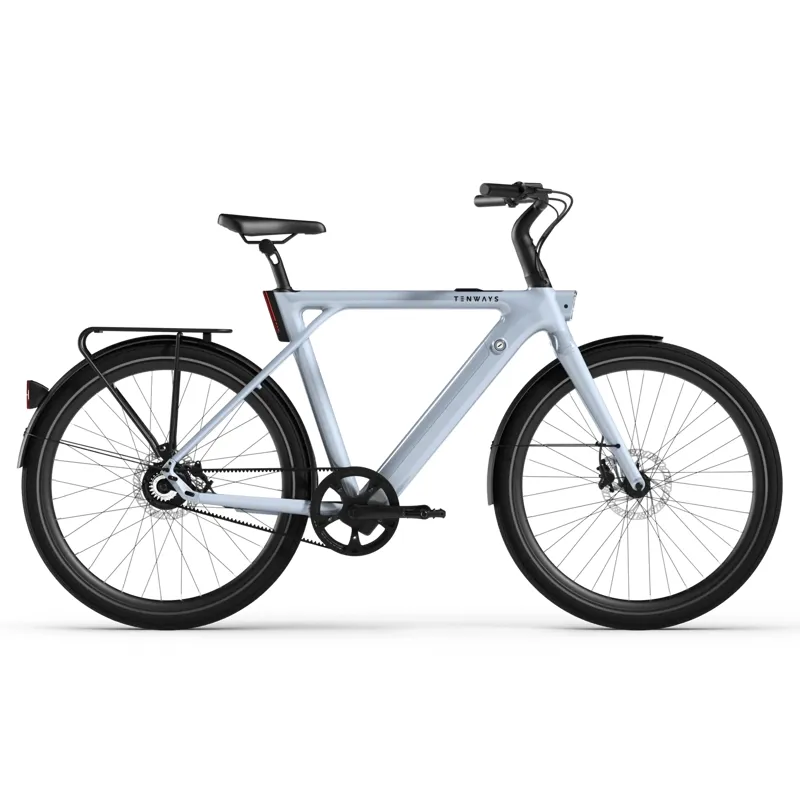 Tenways CGO009 2025 Electric Hybrid Bike - 57cm - Ice Blue