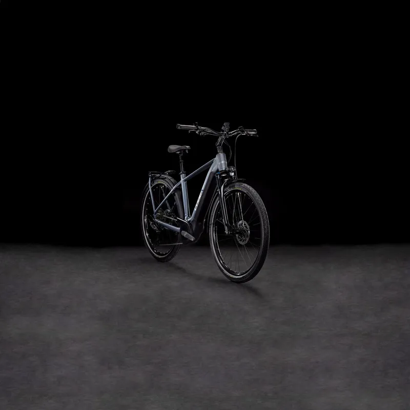Cube Touring Hybrid Pro 625 2025 Electric Hybrid Bike - Metal Grey-1