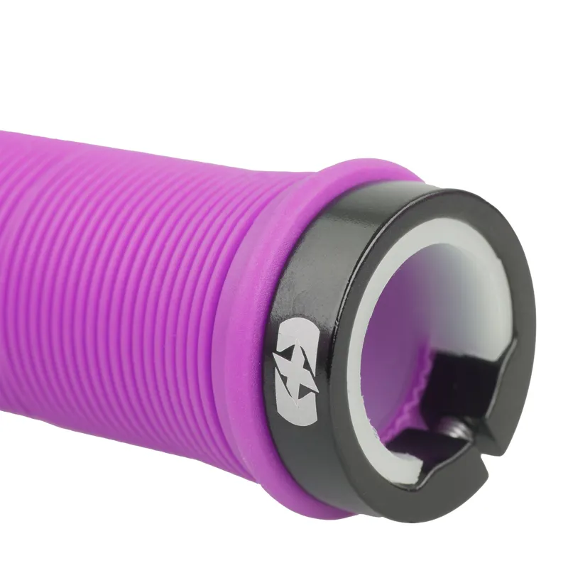 Oxford Driver Lock-On MTB Grips - Purple-3
