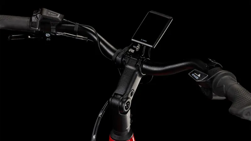 Cube Supreme Hybrid Comfort Pro 500 2025 Electric Bike - Fire Red-3