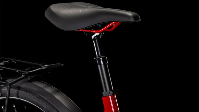 Cube Supreme Hybrid Comfort Pro 500 2025 Electric Bike - Fire Red-5