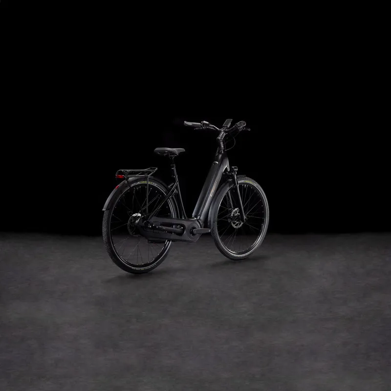 Cube Supreme Hybrid Comfort SLX 625 2025 Electric Bike -  Black/Metal-1