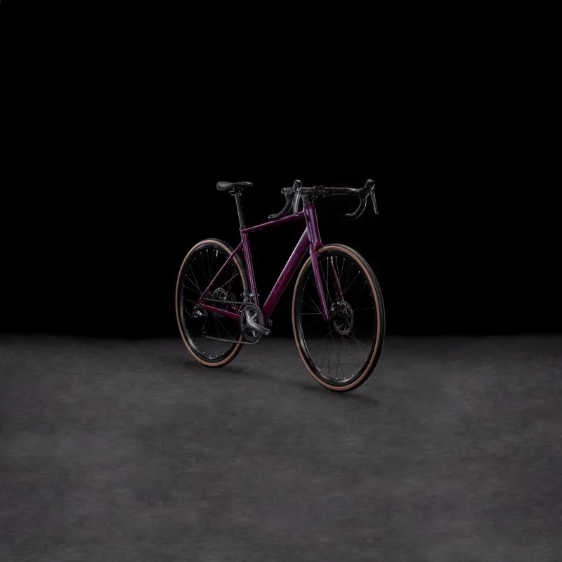 Cube Attain Pro 2026 Endurance Road Bike - Hyper Purple/Helio-1