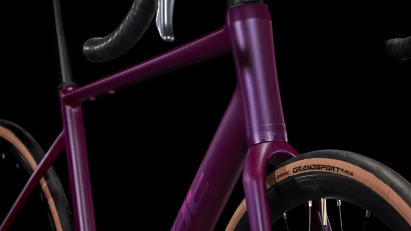 Cube Attain Pro 2026 Endurance Road Bike - Hyper Purple/Helio-6