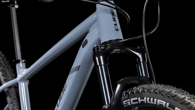 Cube Reaction Pro 27.5/29er 2025 Hardtail Mountain Bike - Smoke/Black-5