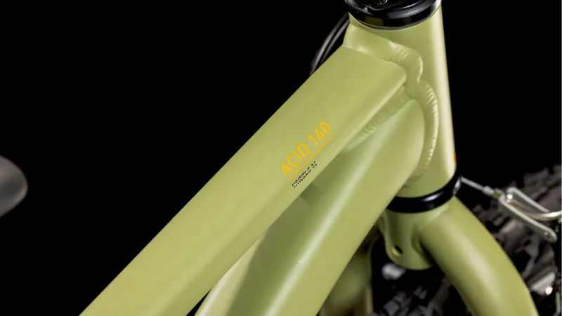 Cube Acid 160 16w 2026 Kid's Bike - Light Olive/Orange-2