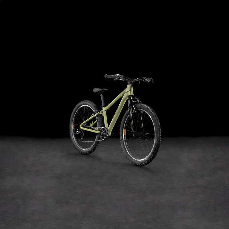 Cube Acid 240 24w 2025 Junior Mountain Bike - Light Olive/Orange-1