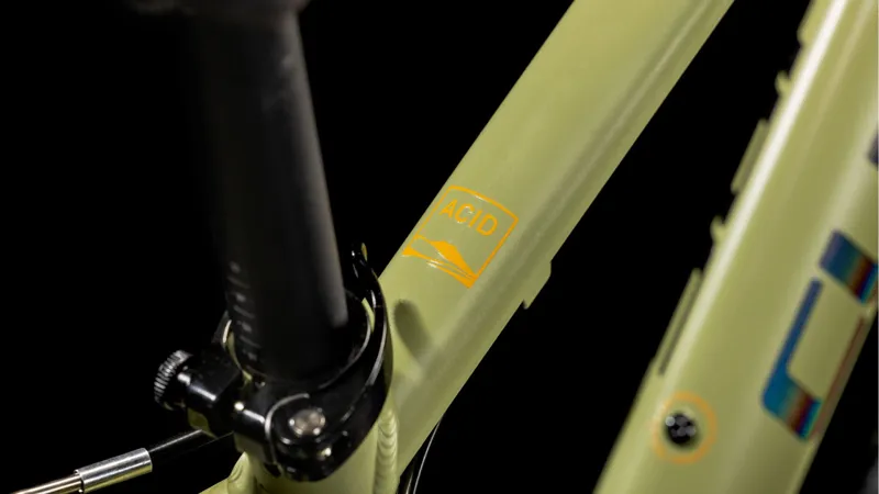 Cube Acid 240 24w 2025 Junior Mountain Bike - Light Olive/Orange-4