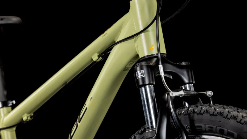 Cube Acid 240 24w 2025 Junior Mountain Bike - Light Olive/Orange-5