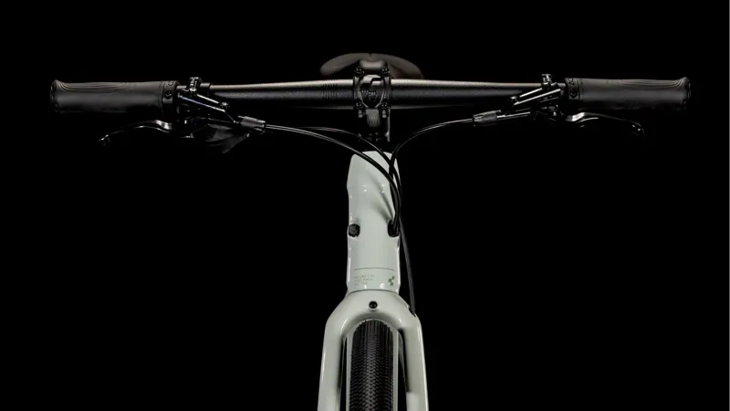 Cube Nulane C:62 SLX 2025 Flat Bar Gravel Bike - Dessert Stone/Green-4