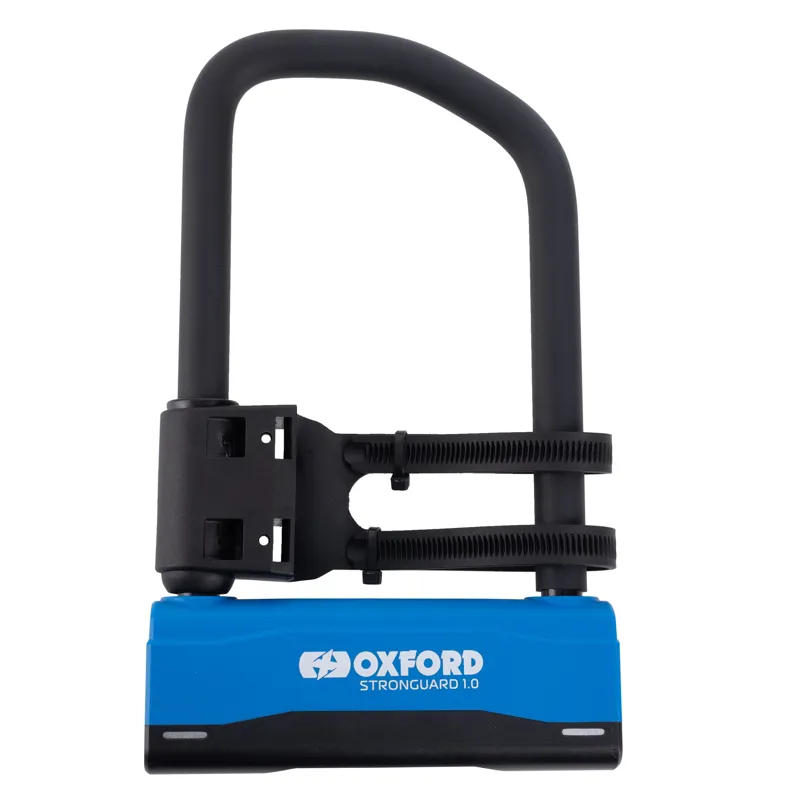 Oxford Stronguard 1.0 U-Lock - 260mm - Black/Blue
