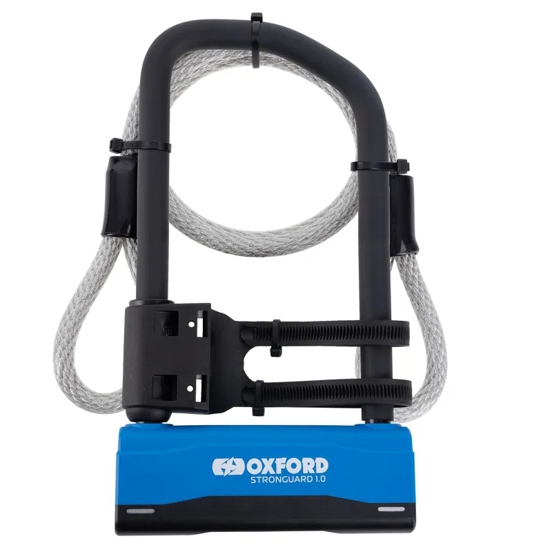 Oxford Stronguard 1.0 Duo U-Lock - 320mm - Black/Blue