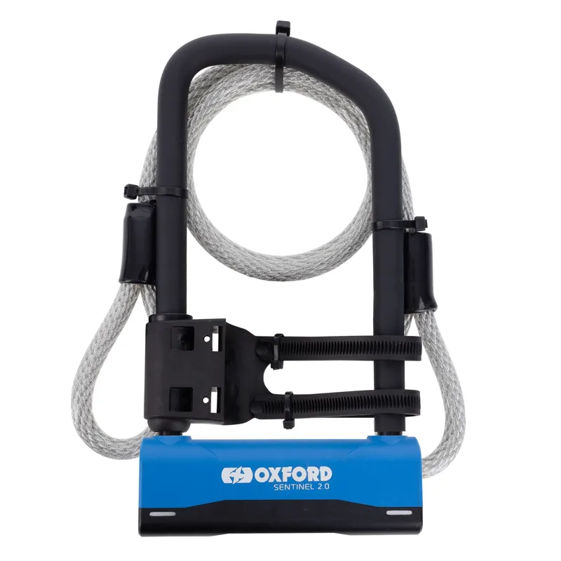 Oxford Sentinel 2.0 Duo U-Lock - 320mm - Black/Blue