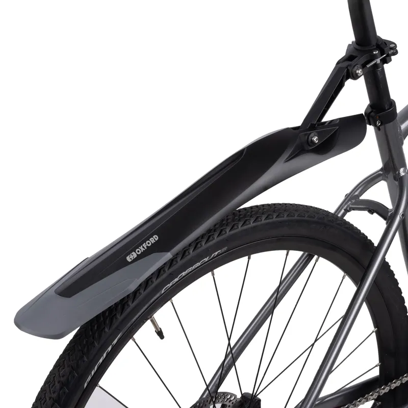 Oxford Mudstop MTN Mudguard Set - Black-6