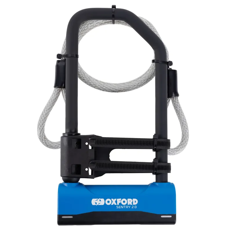 Oxford Sentry 2.0 Duo U-Lock - 320mm - Black/Blue