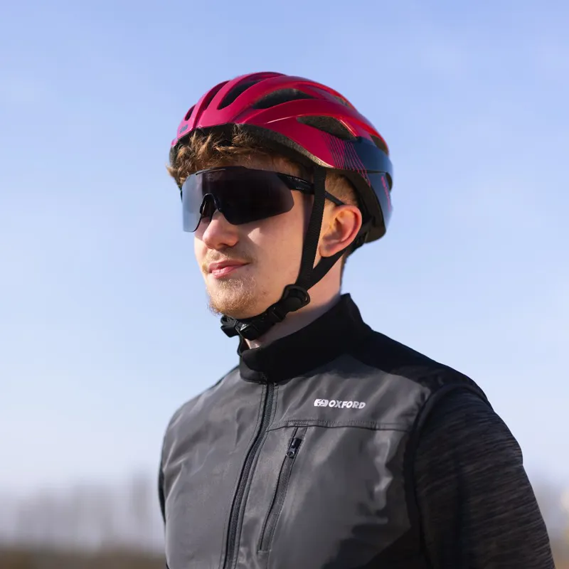 Oxford Corsa Sunglasses - Black Frame/Smoke Lens-1