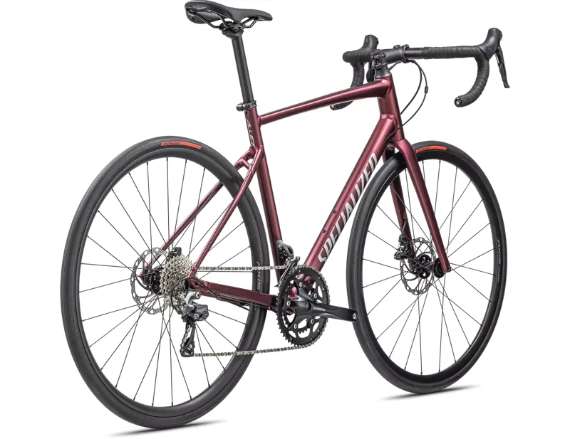 Specialized Allez 2025 Endurance Road Bike - Maroon/Silver-2