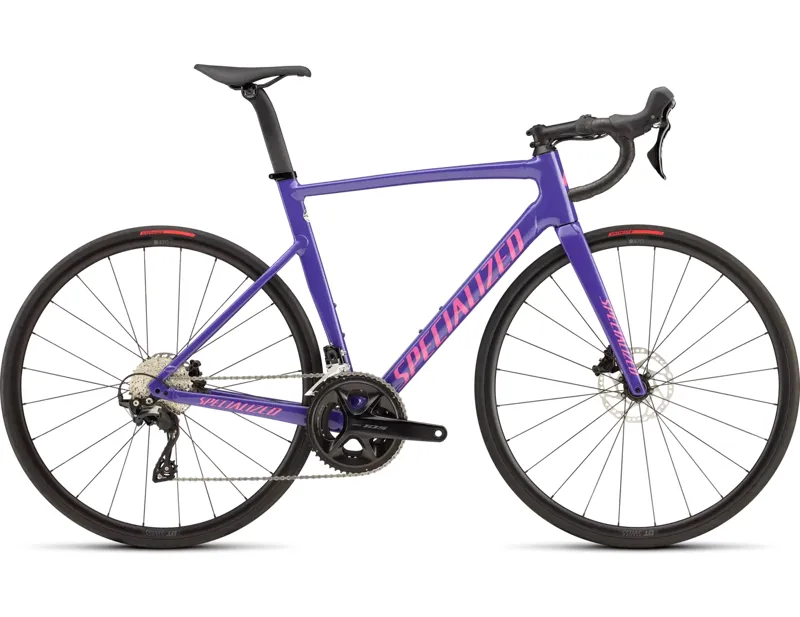 Specialized Allez Sprint Comp 2025 Road Bike - Purple Haze/Rebel Pink
