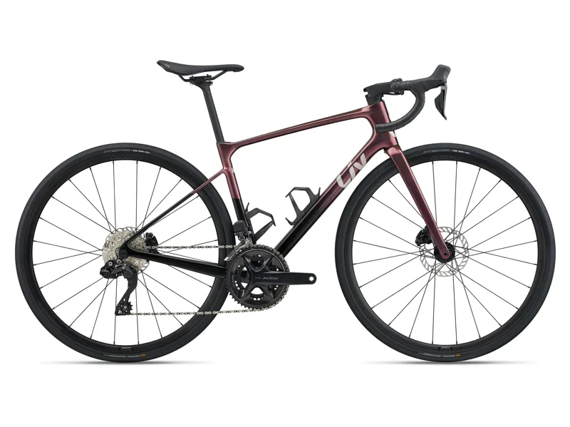Liv Avail Advanced 1 2025 Women's Carbon Endurance Road Bike - Rose