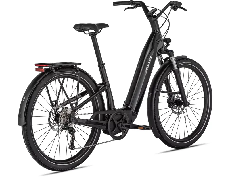 Specialized Turbo Como 3.0 USX Electric Hybrid Bike - Black/Silver-4