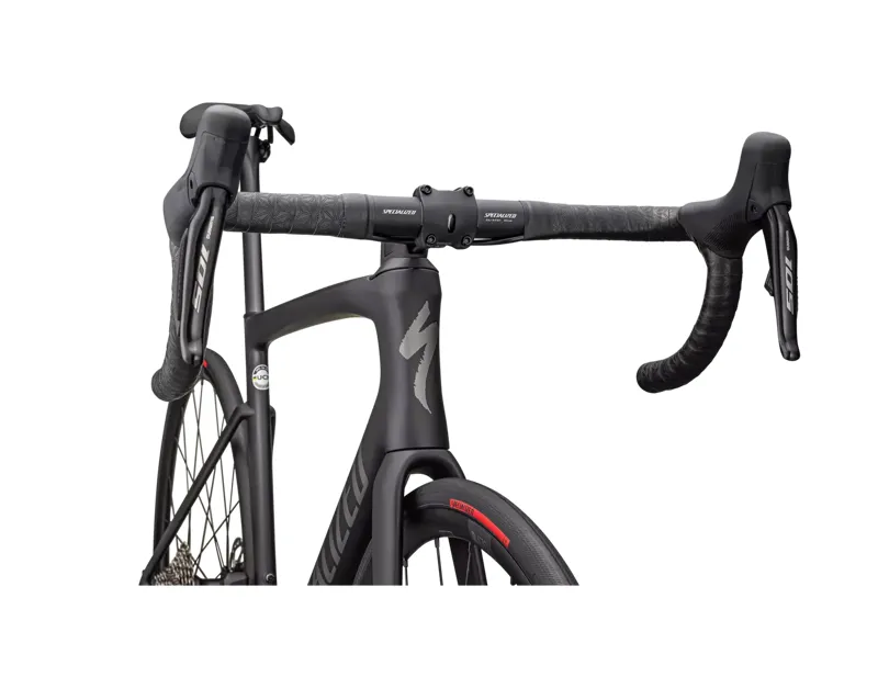 Specialized Tarmac SL7 Comp 2025 Carbon Road Bike - Obsidian/Smoke-4