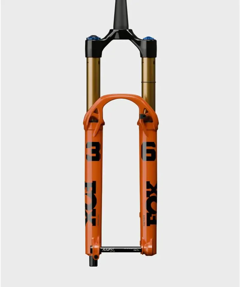 FOX 36 Float Factory GRIP X2 29er 160mm Tapered Fork - 44mm Rake - Orange